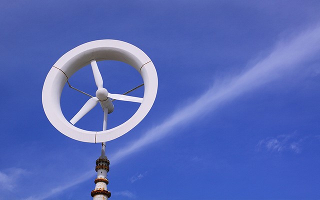 รูปที่ 6: Windlens ของญี่ปุ่น สร้างโดยศาสตราจารย์ Ohya แห่งมหาวิทยาลัยคิวชู (Kyushu University)