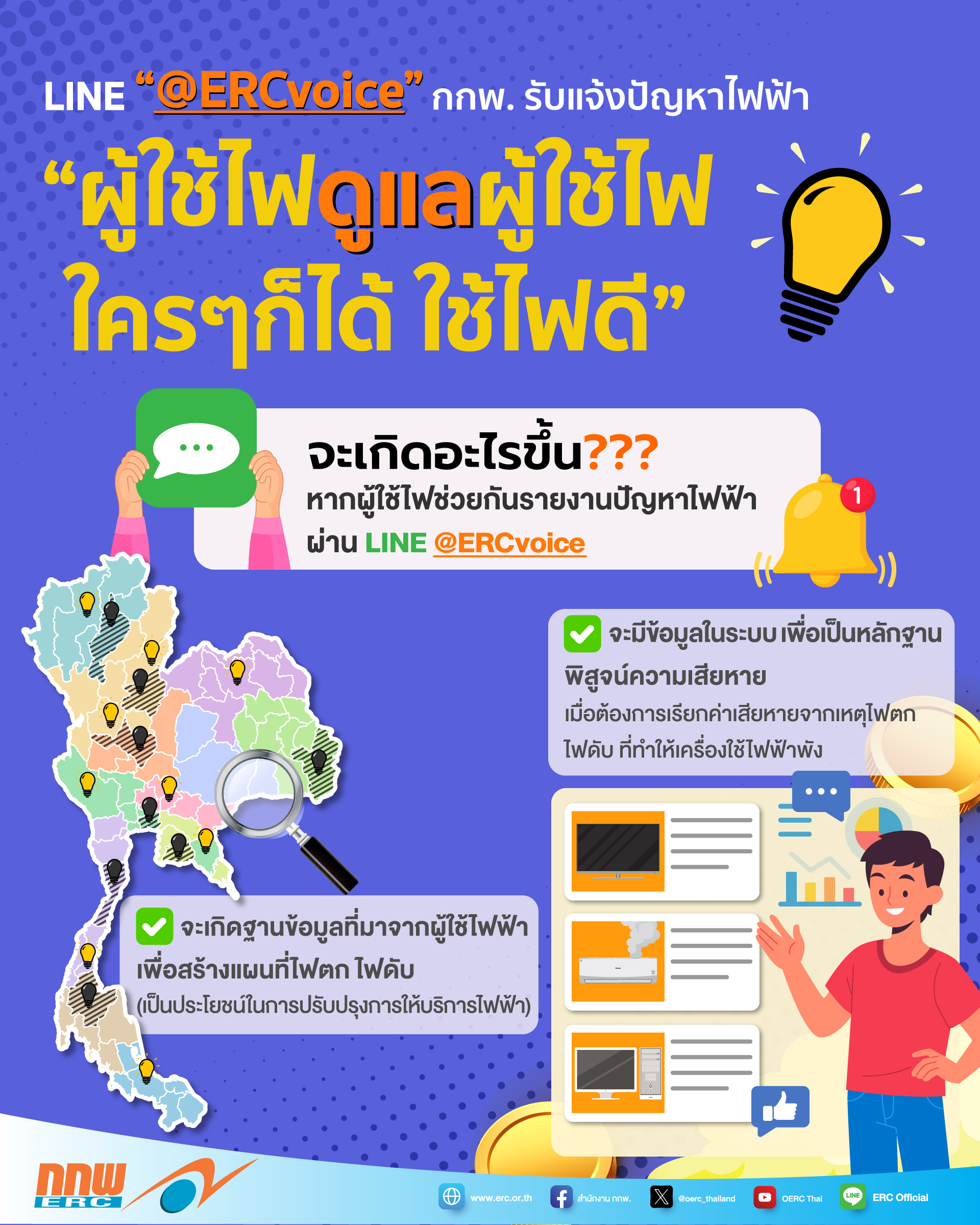 ERCvoice-ผู้ใช้ไฟ